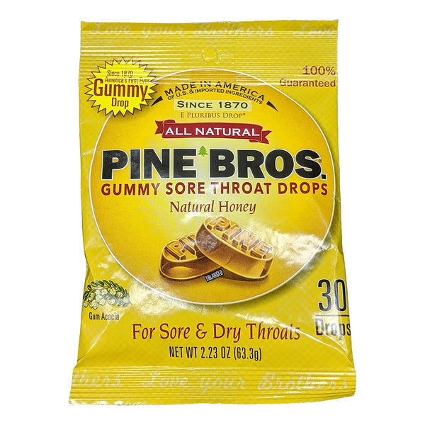 Dulces De Miel Pine Brothers Paquete De 30 Unidades Sabor Irresistible
