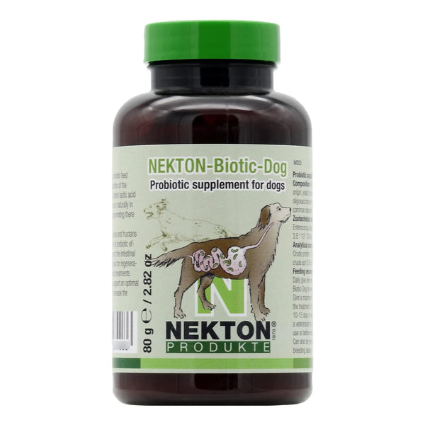 Biotic Dog Suplemento Probiótico Para Perros 80 Gramos Mejora Digestión Y Energía