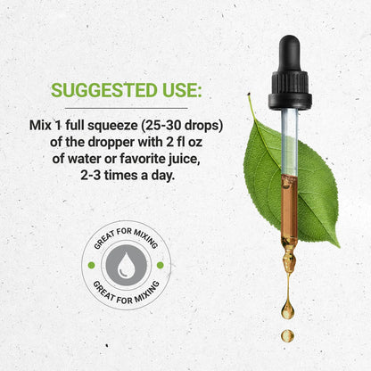 Extracto Líquido De Gordolobo Sin Alcohol 2 Oz Potente Y Puro