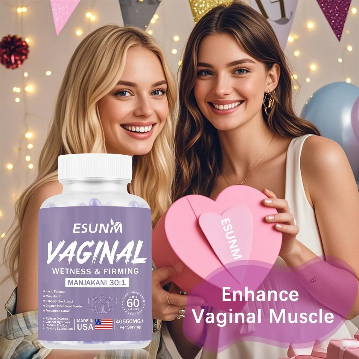 Capsulas Hidratantes Vaginales Probioticos Mejoran Elasticidad Y Frescura