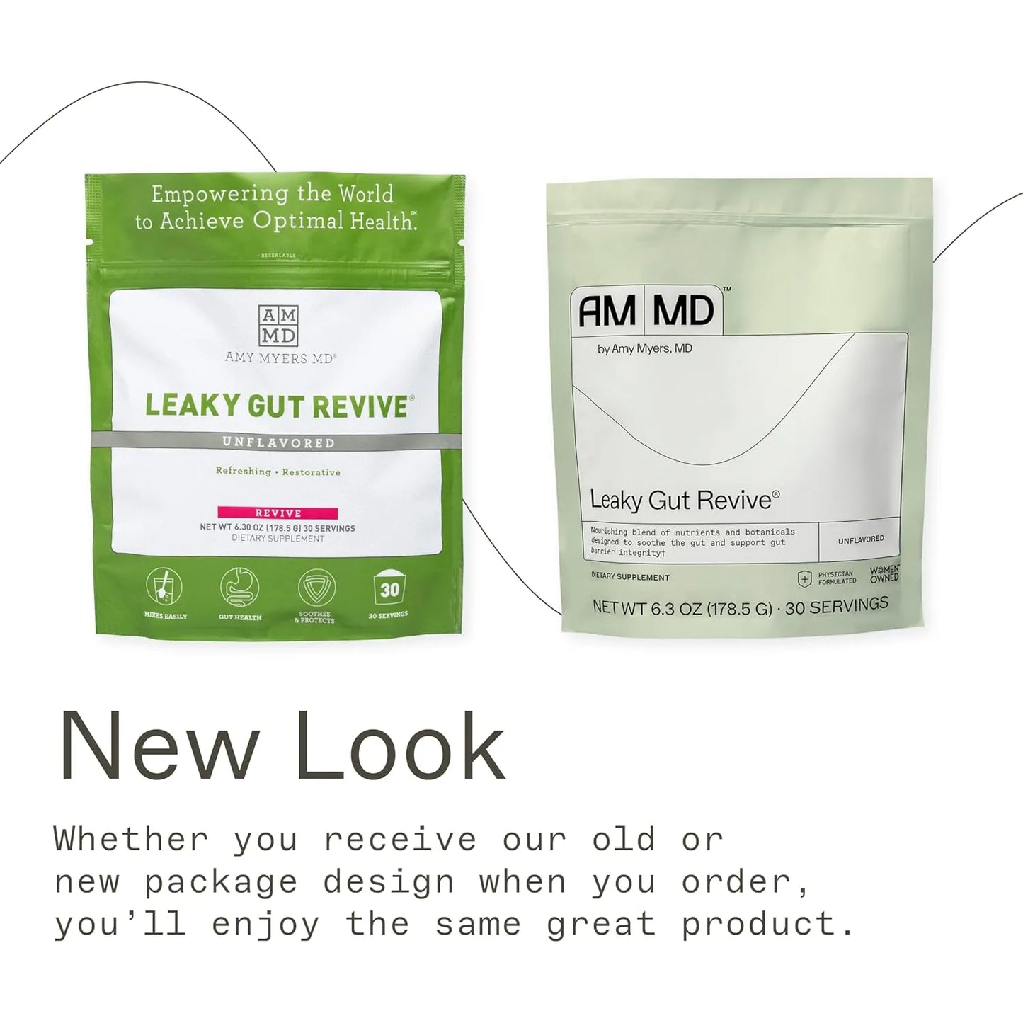 Polvo De Glutamina Dr Amy Myers Reparacion Intestinal Reduce Hinchazon