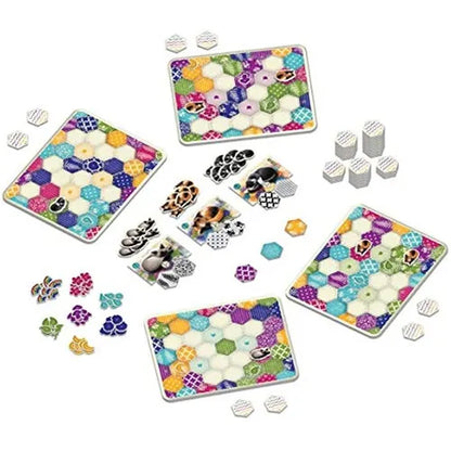 Juego De Mesa Calico Aeg Estrategia Creatividad Y Gatos Divertidos