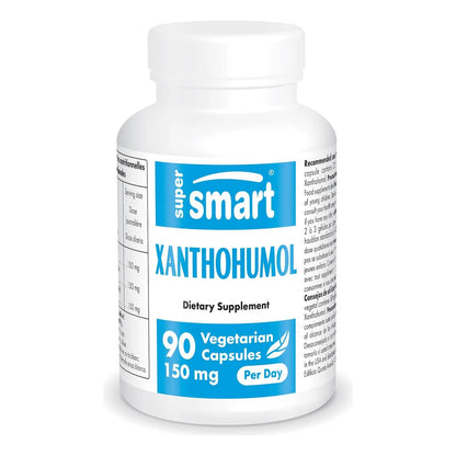 Xantohumol 150 Mg Extracto Flor Lúpulo 90 Cápsulas Antioxidante Potente