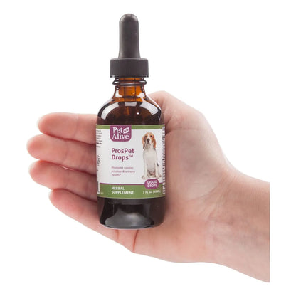 Gotas Naturales ProsPet Salud Prostática Mascotas 60 Ml Alivia Sintomas Urinarios