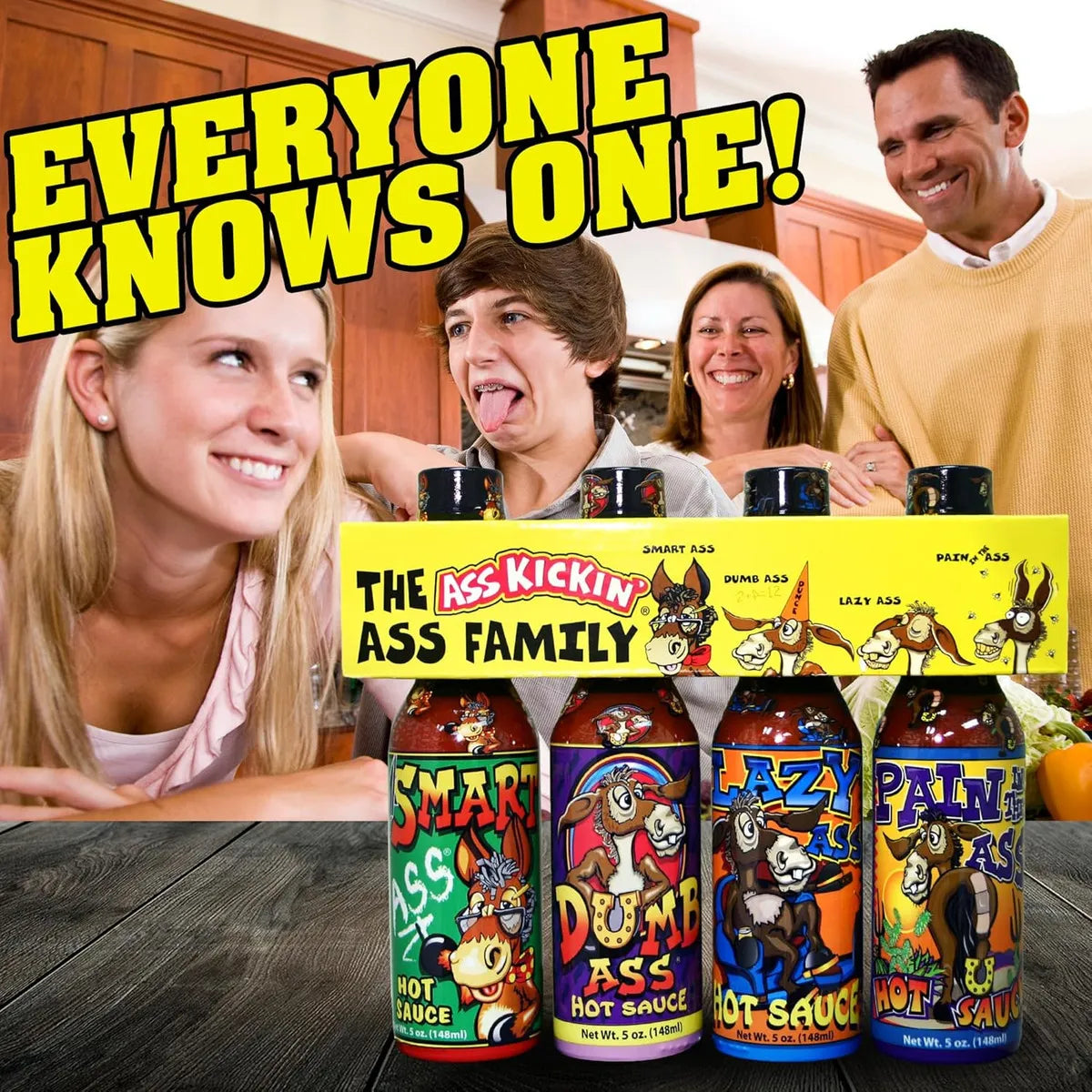Ass Kickin Set Familiar De Salsa Picante Sabor Intenso Y Versatil