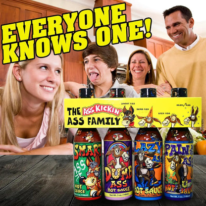 Ass Kickin Set Familiar De Salsa Picante Sabor Intenso Y Versatil