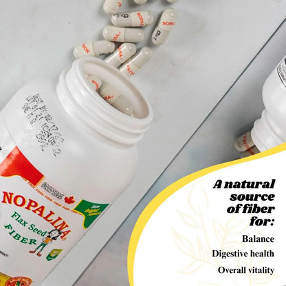 Cápsulas De Semilla De Lino 240 Unidades Fórmula Natural Para Digestión Y Corazón