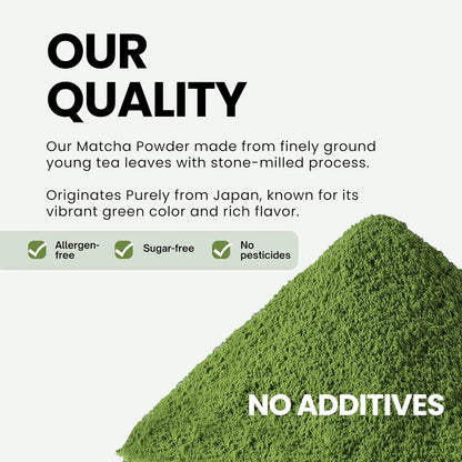 Té Verde Molido A Piedra Kyoto Uji Grado Ceremonial 40g Matcha Japonés Auténtico