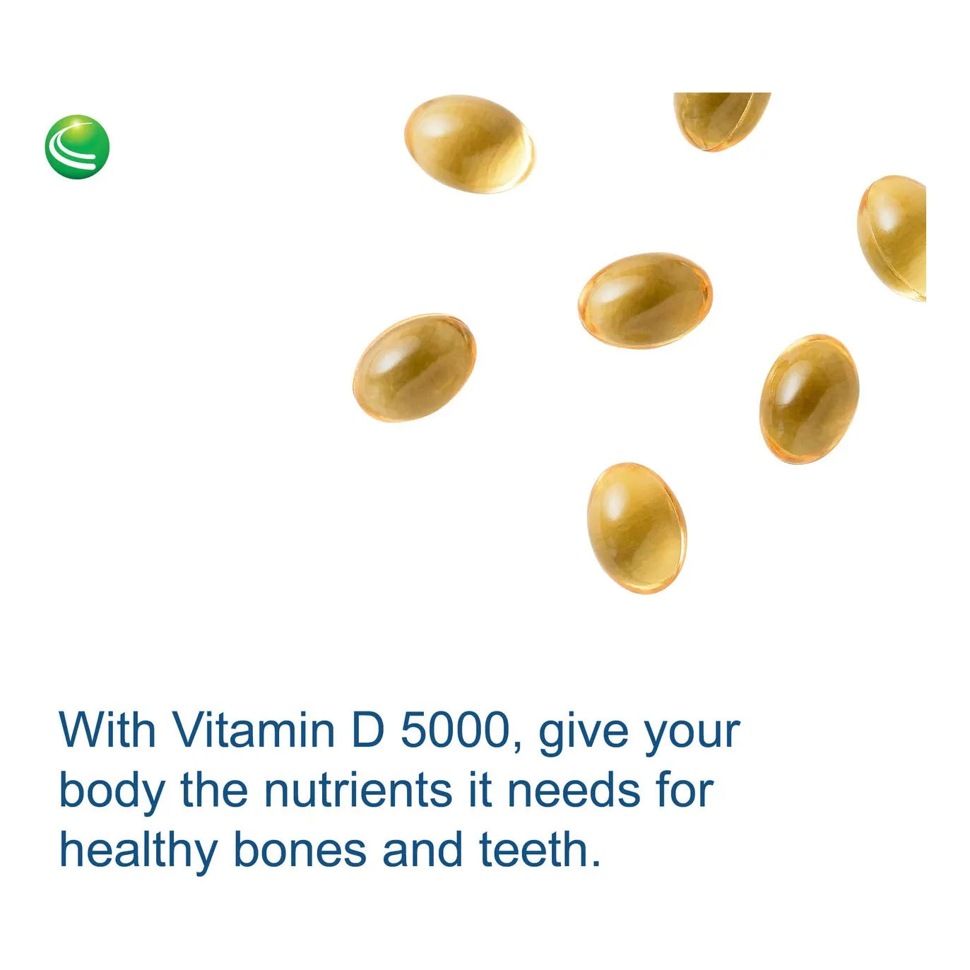 Vitamina D3 5000 UI Cápsulas Blandas Soporte Inmunológico Y Óseo Nutra BioGenesis