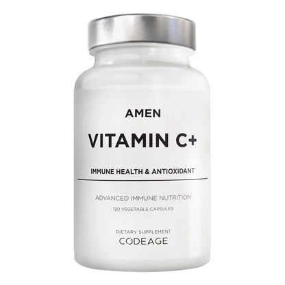 Vitamina C Con Zinc Bioflavonoides Quercetina Y Saúco 120 Cápsulas Vegano