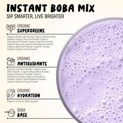 Polvo De Taro Premium Para Bebidas Con Antioxidantes E Hidratación Locca Taro