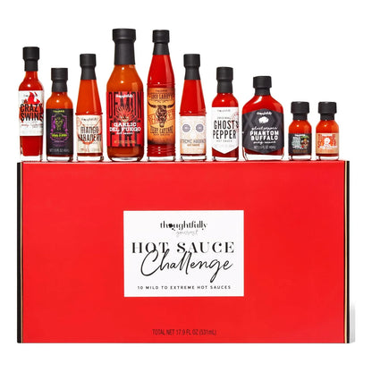Juego De Regalo Salsa Picante Thoughtfully Regalos 10 Sabores Gourmet