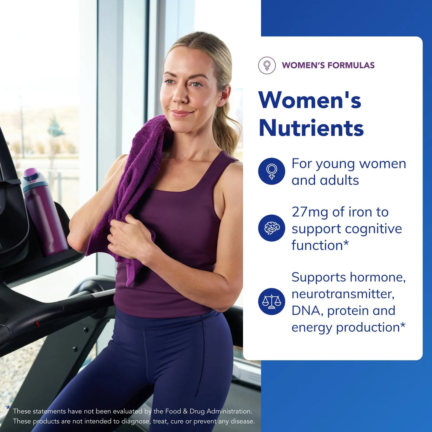 Complejo Multivitamínico Minerales Esenciales Para Mujeres Womens Nutrients 60 Cápsulas
