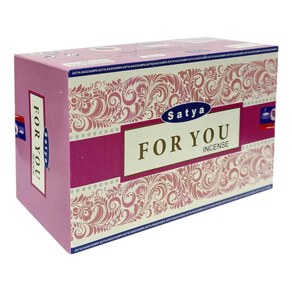 Varillas De Incienso Satya Con Soporte Paquete Aromatico 20 Unidades