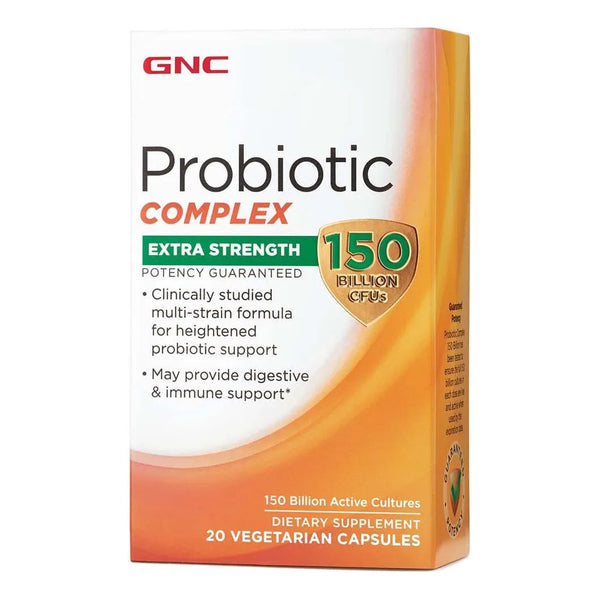 Complejo Probiótico Extra Fuerte 150 Mil Millones UFC 20 Cápsulas Apoyo Digestivo Diario