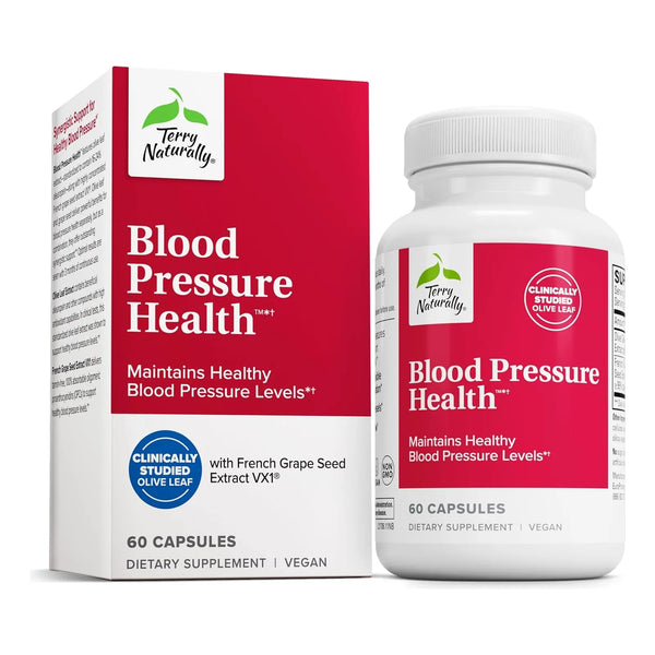 Cápsulas Saludables Para Presión Arterial Natural 60 Unidades Terry Naturalmente