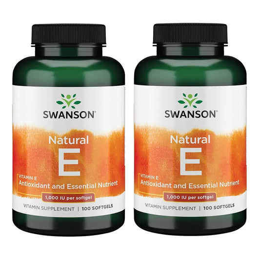Vitamina E Natural 100 Cápsulas Blandas 1000 Ui Salud Cardio