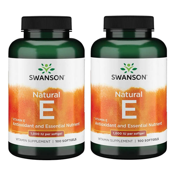 Vitamina E Natural 100 Cápsulas Blandas 1000 Ui Salud Cardio