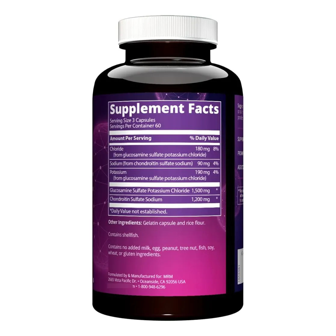 Glucosamina 1500mg Condroitina 1200mg 180 Capsulas Salud Articular