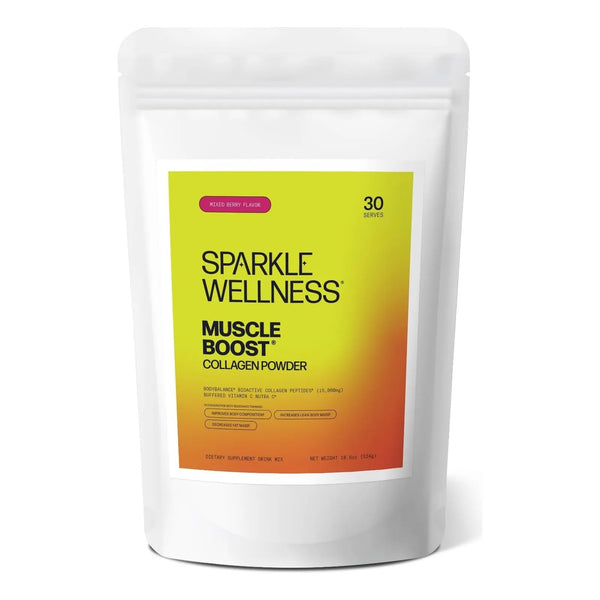 Colageno En Polvo De Frutos Rojos Con Peptidos Y Vitamina C Para Musculo Y Piel