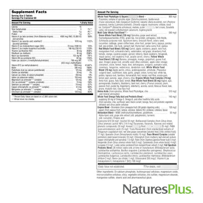 Natures Plus Source Of Life Gold Multivitaminico 180 Tabletas Con Vitaminas D3 Y B12 Para Energia E Inmunidad