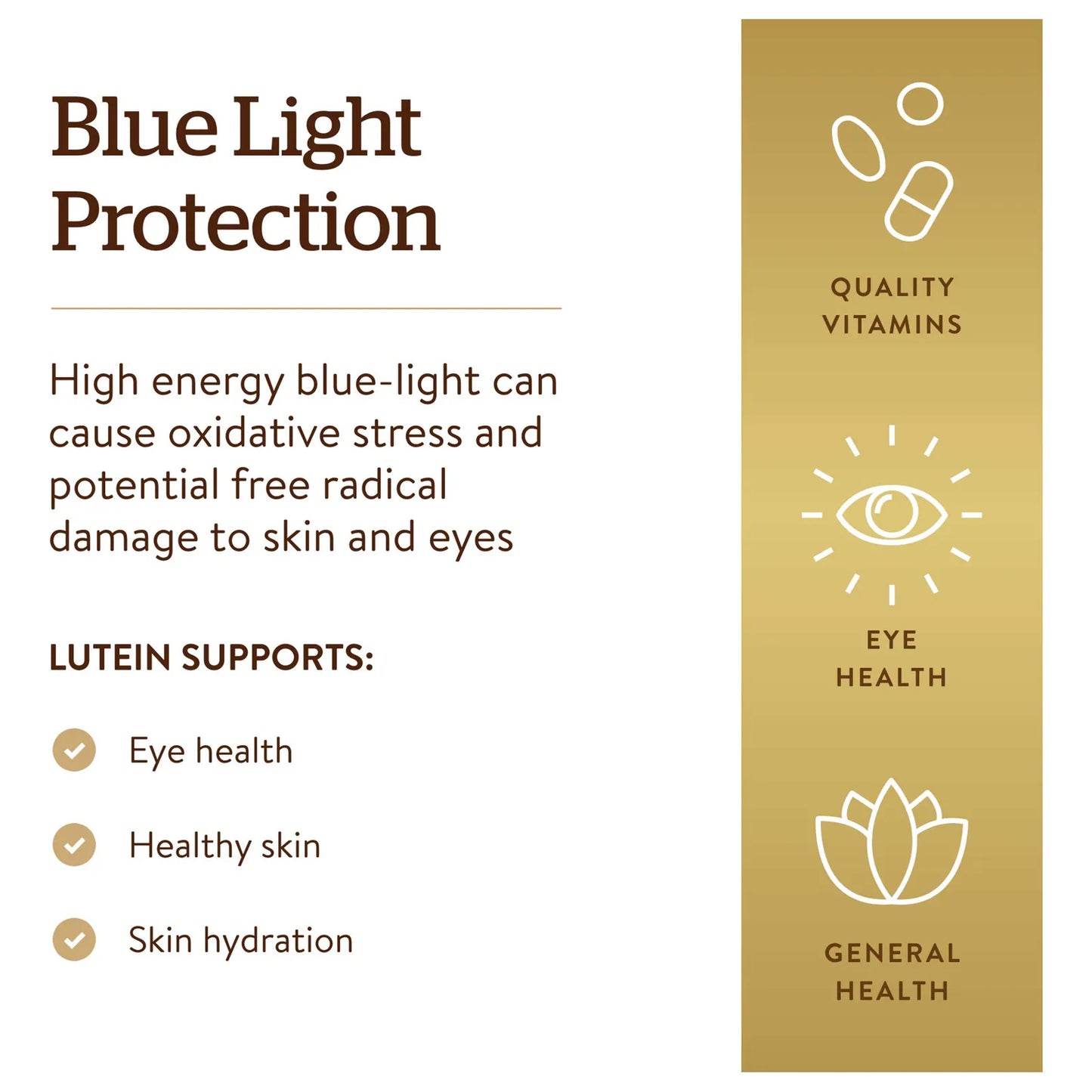 Luteína 20 Mg 60 Cápsulas Blandas Protege Ojos Filtra Luz Azul