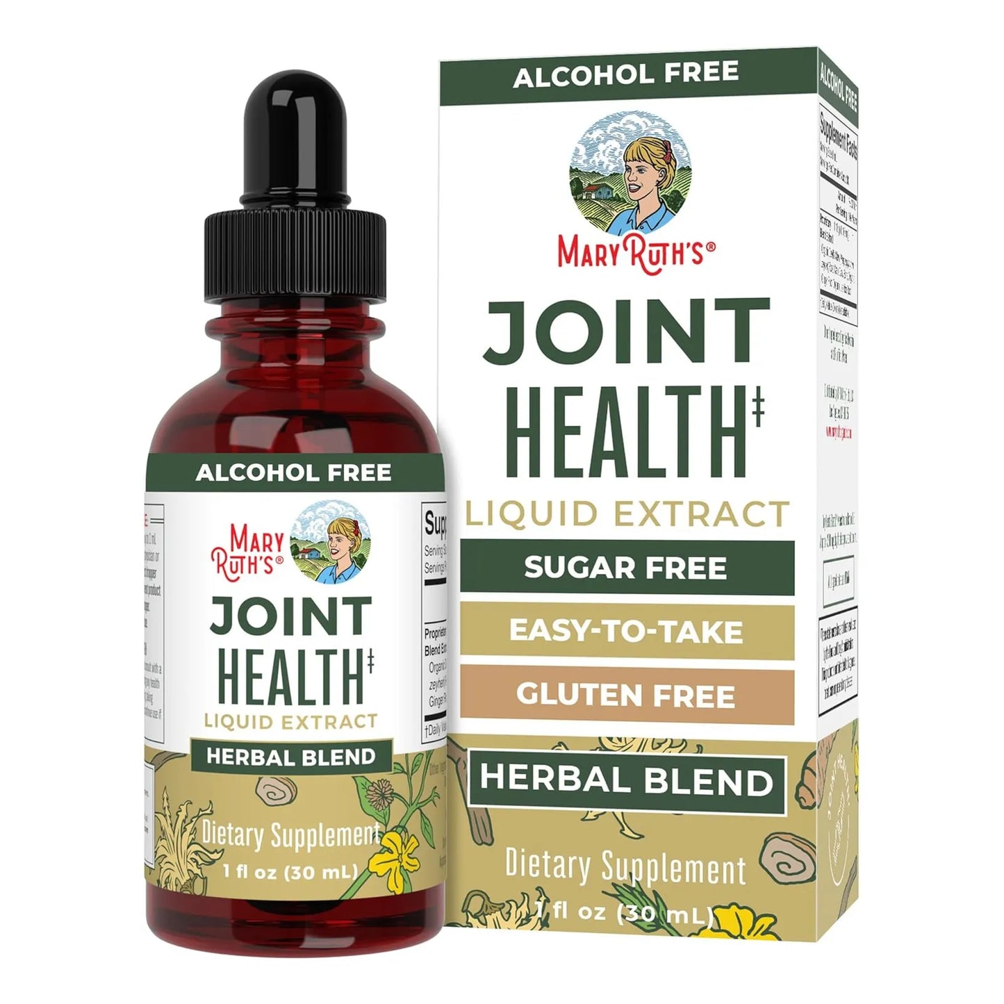 Gotas Líquidas De Hierbas Para Salud Articular Con Jengibre Alivia El Dolor Naturalmente