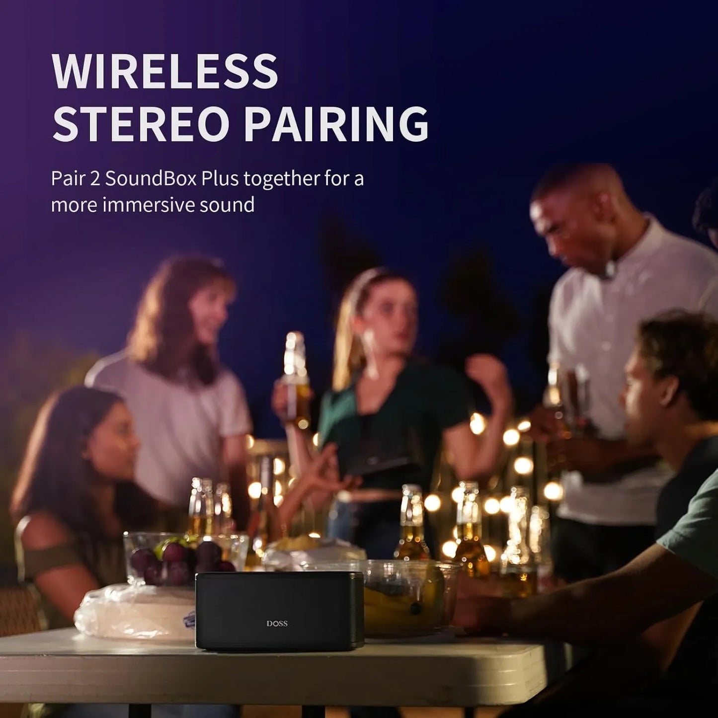 Altavoz Portatil Doss Soundbox Plus Bluetooth Sonido Hd 20 Horas Autonomia