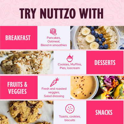 Mantequilla Natural De Nueces Y Semillas Mezcla Energética 7 Ingredientes Sin Azúcar Añadido