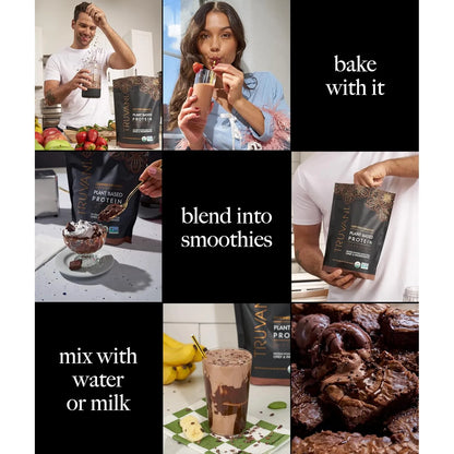 Proteina De Guisante En Polvo Chocolate Organico Truvani 20g Vegana Keto Sin Gluten