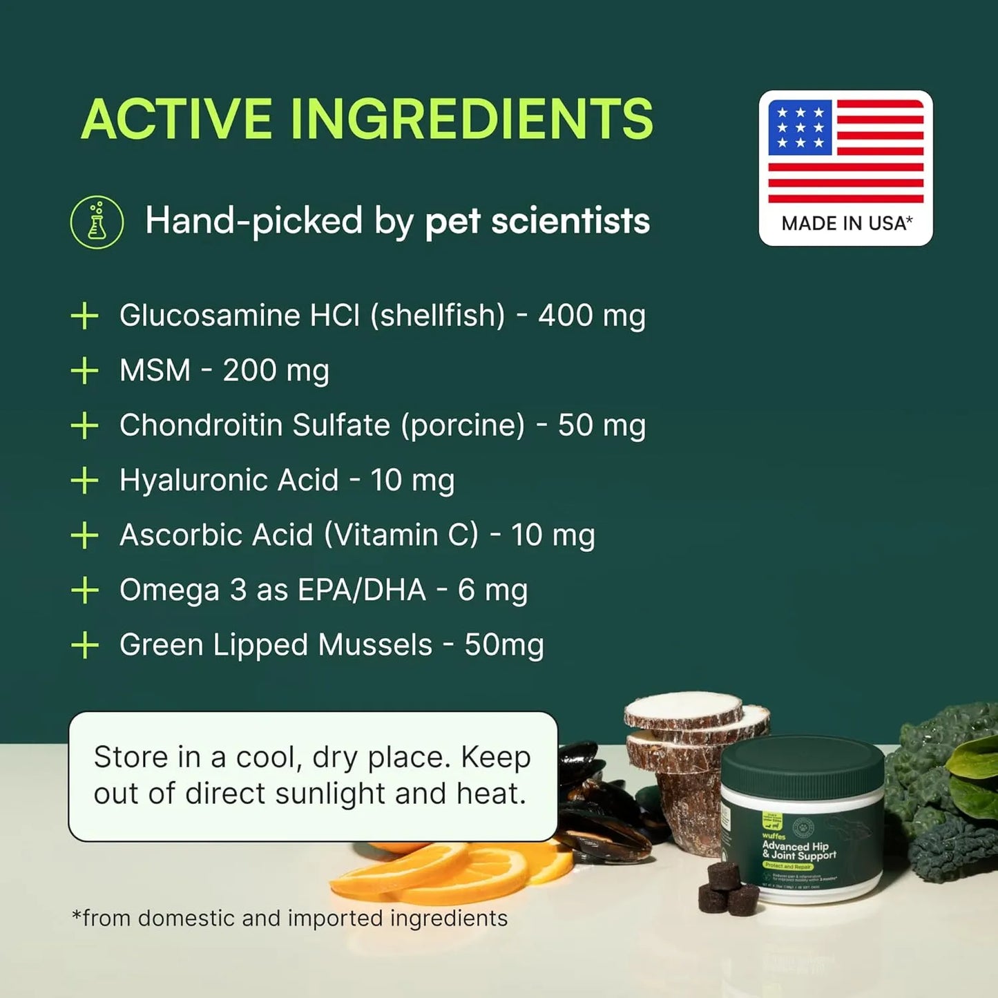Masticables De Glucosamina Y Condroitina Para Perros Pequeños Y Medianos Alivia Dolor Articular
