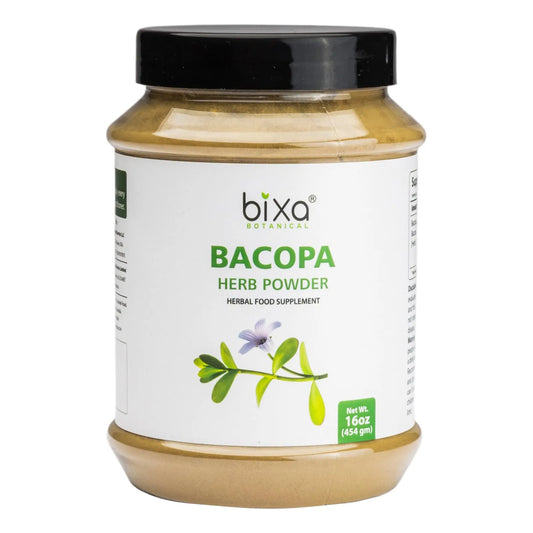 Bacopa Monnieri Hojas Secas 454 Gramos Suplemento Ayurvedico Vegano Sin Gluten