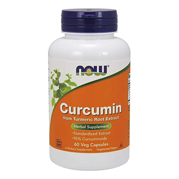 Curcumina Extracto 95 700 Mg 60 Capsulas NOW FOODS Antiinflamatorio Natural