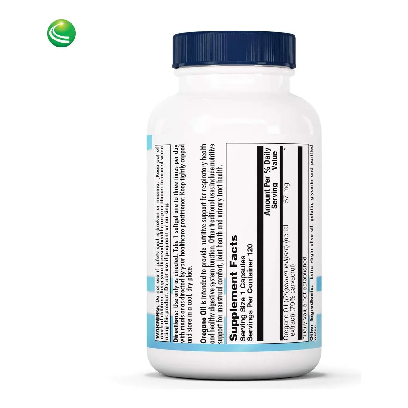 Aceite De Orégano 120 Cápsulas Con 70 Carvacrol Apoyo Inmunológico Y Digestivo