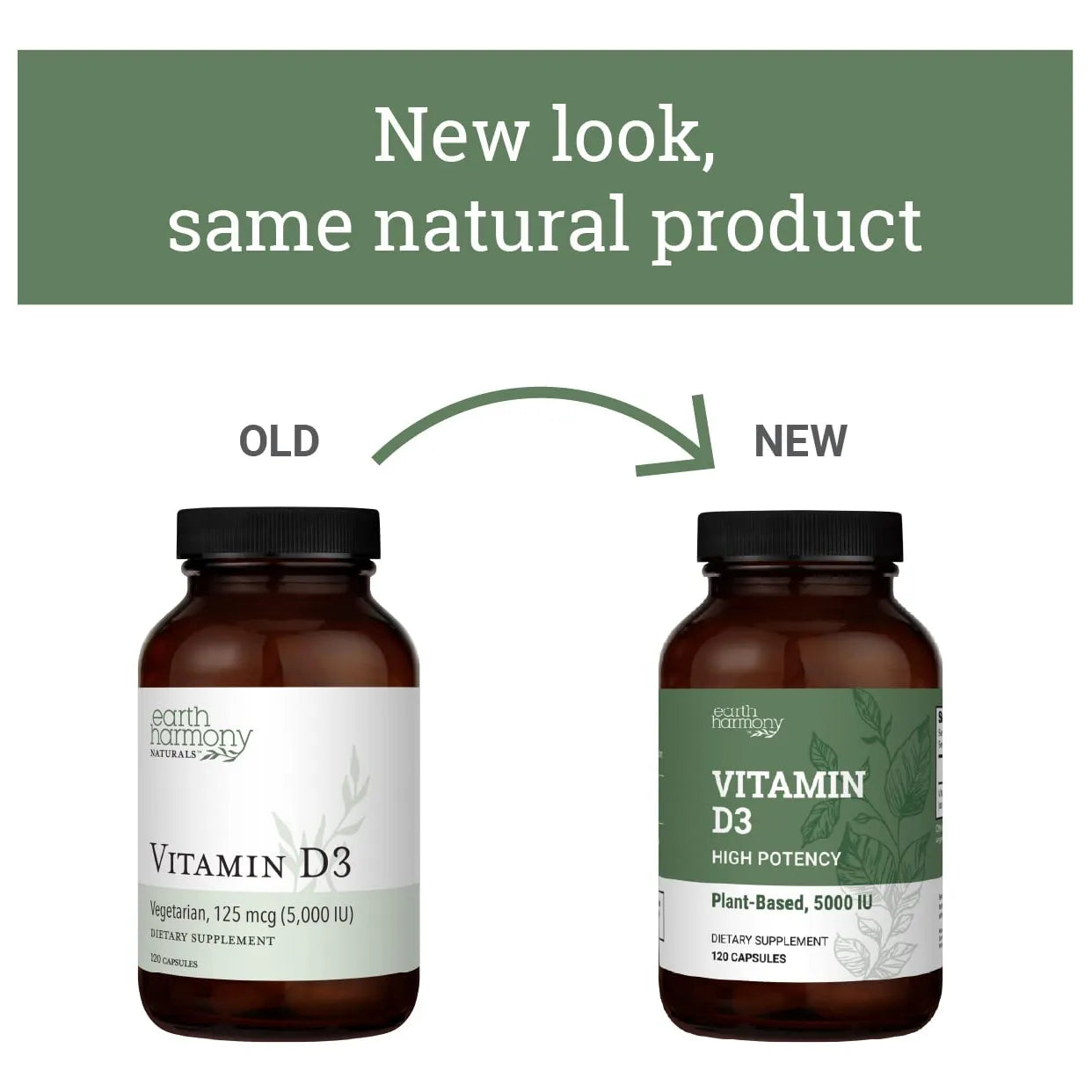 Vitamina D3 5000 Ui Suplemento Vegano Salud Inmune Huesos Fuertes 120 Capsulas
