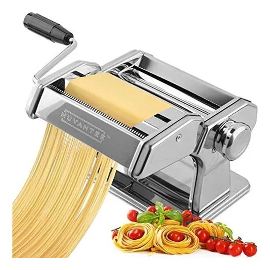 Maquina Para Hacer Pasta Nuvantee Ajustable Con Accesorios Pasta Fresca Casera