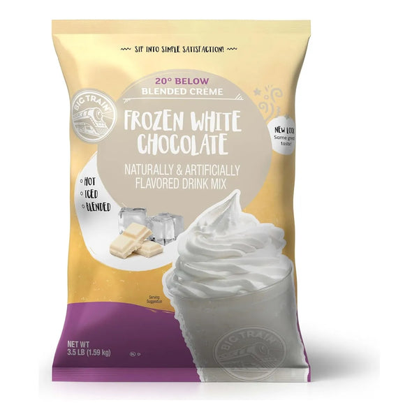 Big Train 20 Below Mezcla Bebida Chocolate Blanco Congelado 3.5 Lb