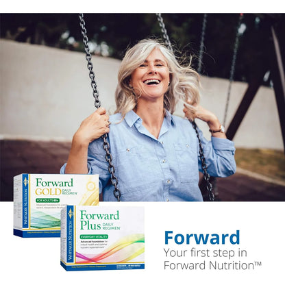 Multivitamínico Diario Dr Whitaker Forward Gold Para Adultos Mayores 65 Años 60 Paquetes