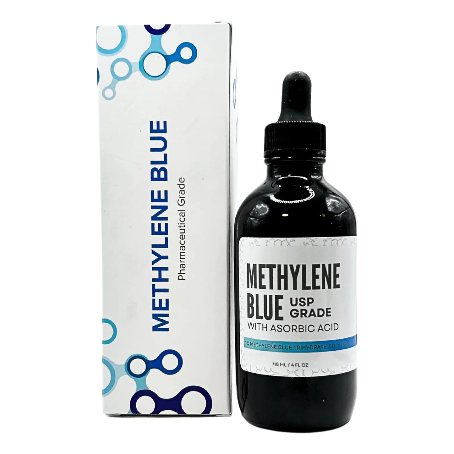 Leucometileno Azul Claro 120 Ml Solución 1% Con Ácido Asórbico Mayor Biodisponibilidad