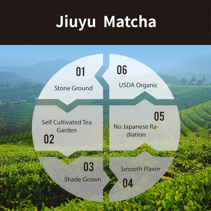 Té Verde Matcha Orgánico En Polvo Grado Ceremonial 100 Puro Energía Natural