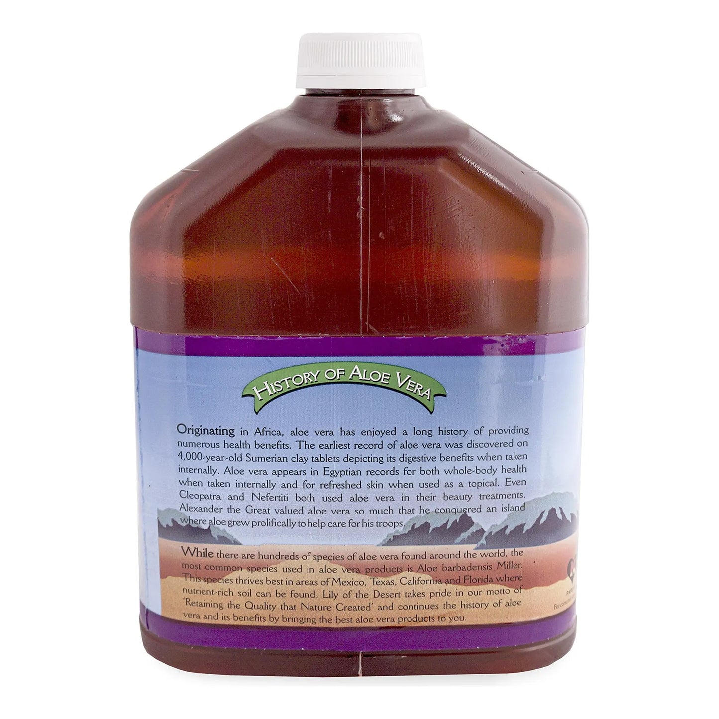 Jugo De Aloe Vera Orgánico Lily Of The Desert 118ml Puro Digestión Saludable