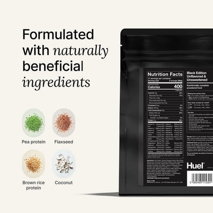 Proteina Vegana En Polvo Black Edition Caramelo Salado 40g Nutricion Completa