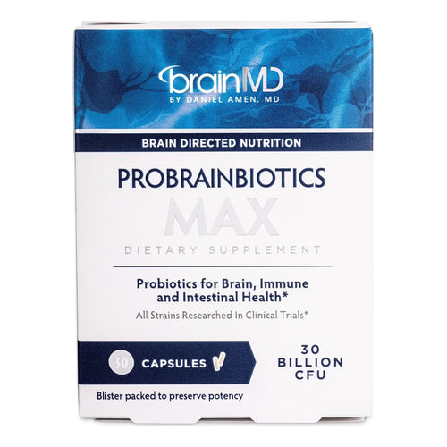 Capsulas Probióticas Salud Cerebral Inmune Intestinal Dr Amen BrainMD 30 Unidades