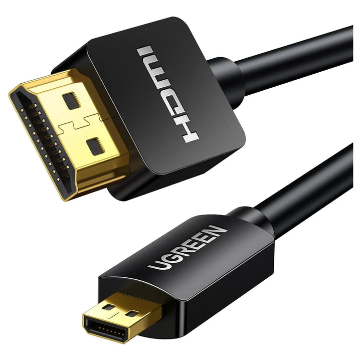 Cable Ugreen Micro Hdmi A Hdmi 4k 60hz 10ft Adaptador Video - Imagen 1