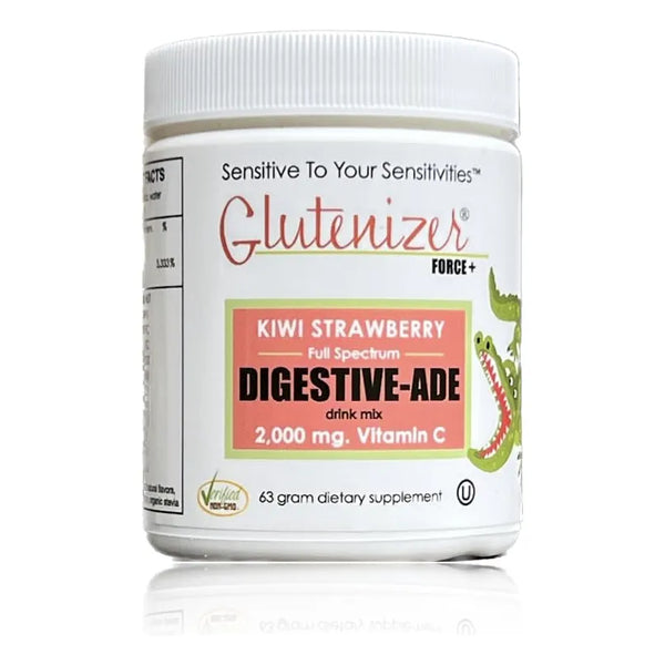 Digestive Aid Kiwi Fresa 2000 Mg Vitamina C Enzimas Digestivas Veganas Para Indigestion Y Reparacion Intestinal