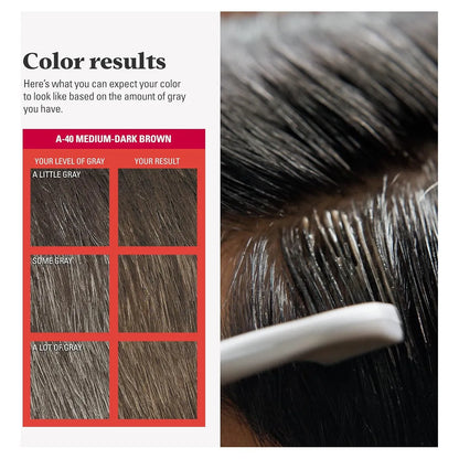 Tintura Quimica Para Cabello Color Cafe Oscuro Brillo Intenso Y Duradero
