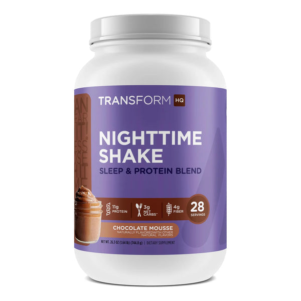 Batido Nocturno Proteina Mousse Chocolate 28 Porciones Sueño Reparador