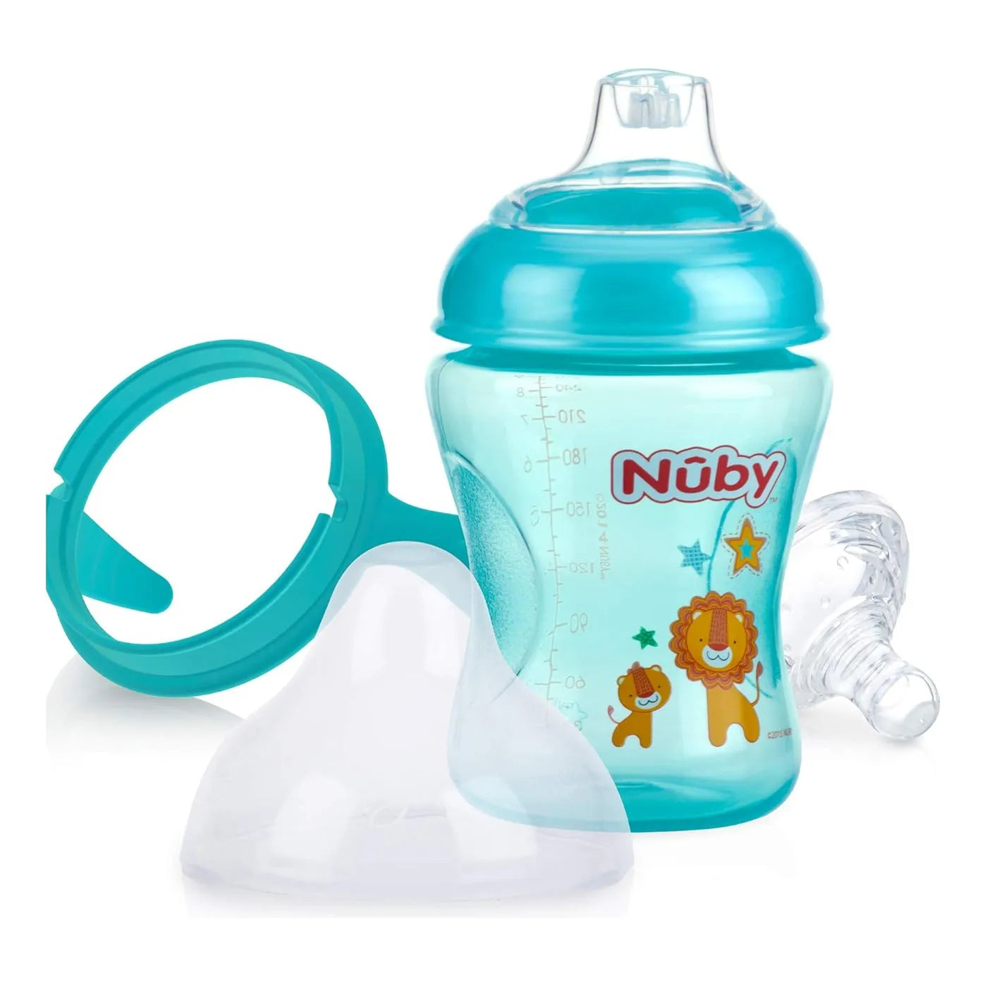 Nuby Enfermera Antigoteo Cuello Ancho Botella Taza Sorber Pa