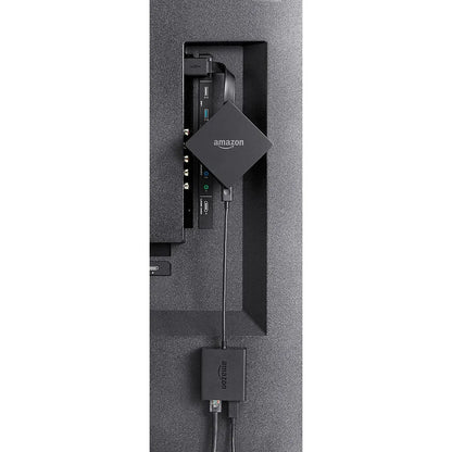 Adaptador Amazon Ethernet Para Fire TV Convierte Tu TV En Smart TV Negro