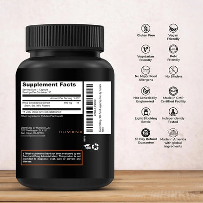 Fisetina 500mg 98 Pura Activador Senolitico Antienvejecimiento Y Salud Cerebral